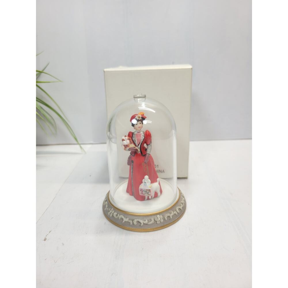 Vintage Avon Mrs Albee & Poodle Miniature, President's Club Tribute 1997